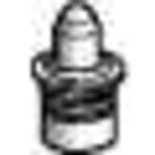 TMSS - ZCE13 Hode metallstempel m/ball