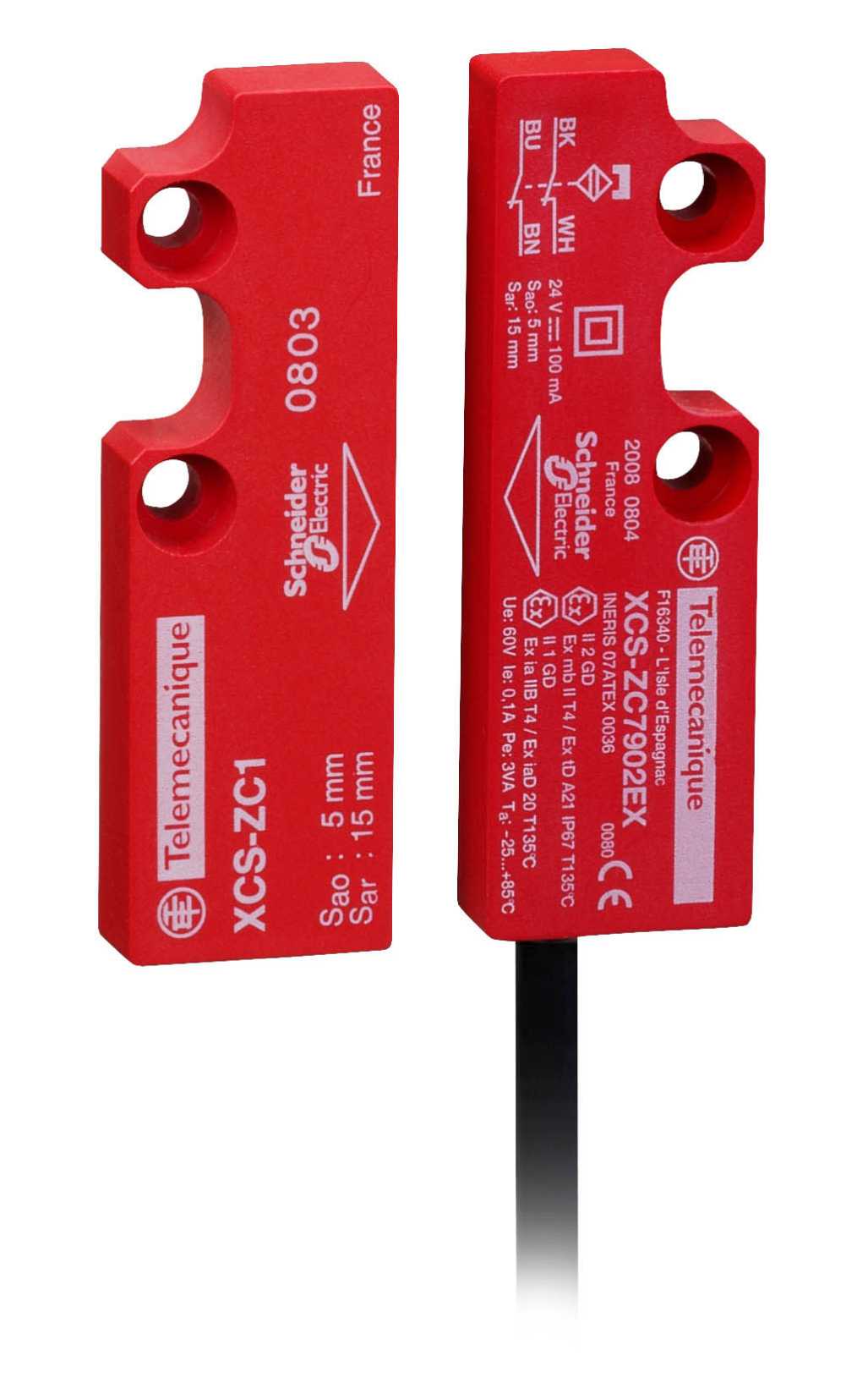 TMSS - XCSDMC59010EX Magnetbryter kodet NC+NO 10m