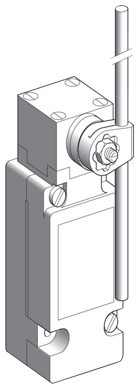 TMSS - XCKJ110559H29 Endebryter arm m/gl.fiberst., M20