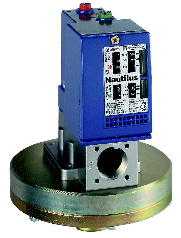 Schneider Electric - XMLC001R2S11 0,05-1BAR,JUST.HYST.2 SETPKT.