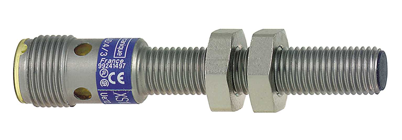TMSS - XS108BLPAM12 SKJER.Ø8,PNP,NO,M12PLUG.SN=1.5