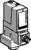 Telemecanique - XMLB002A2C11 Pressostat 0,3 - 2,5 bar, DIN