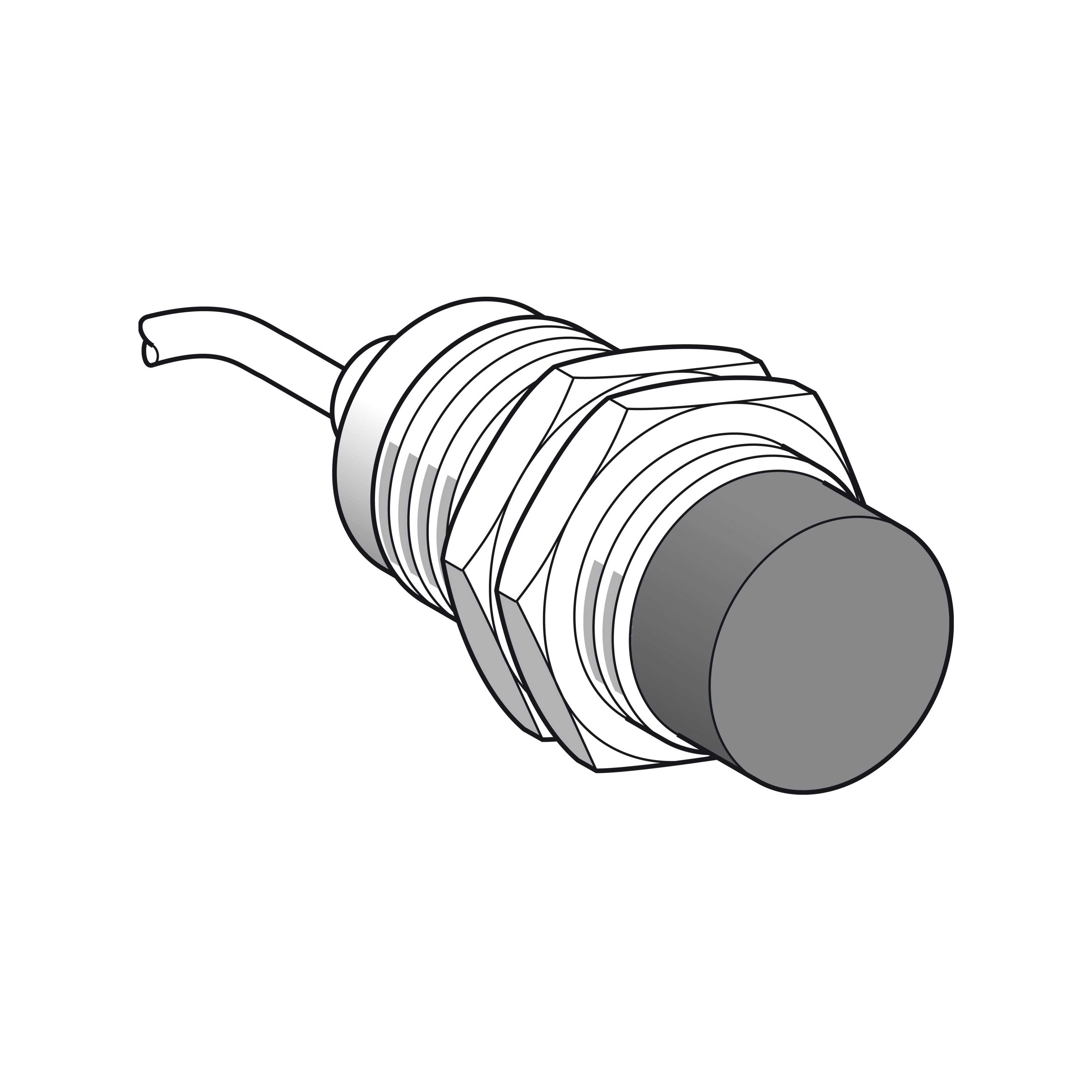 TMSS - XS4P30AB110 PLAST Ø30,0..10V,KAB.SN=15