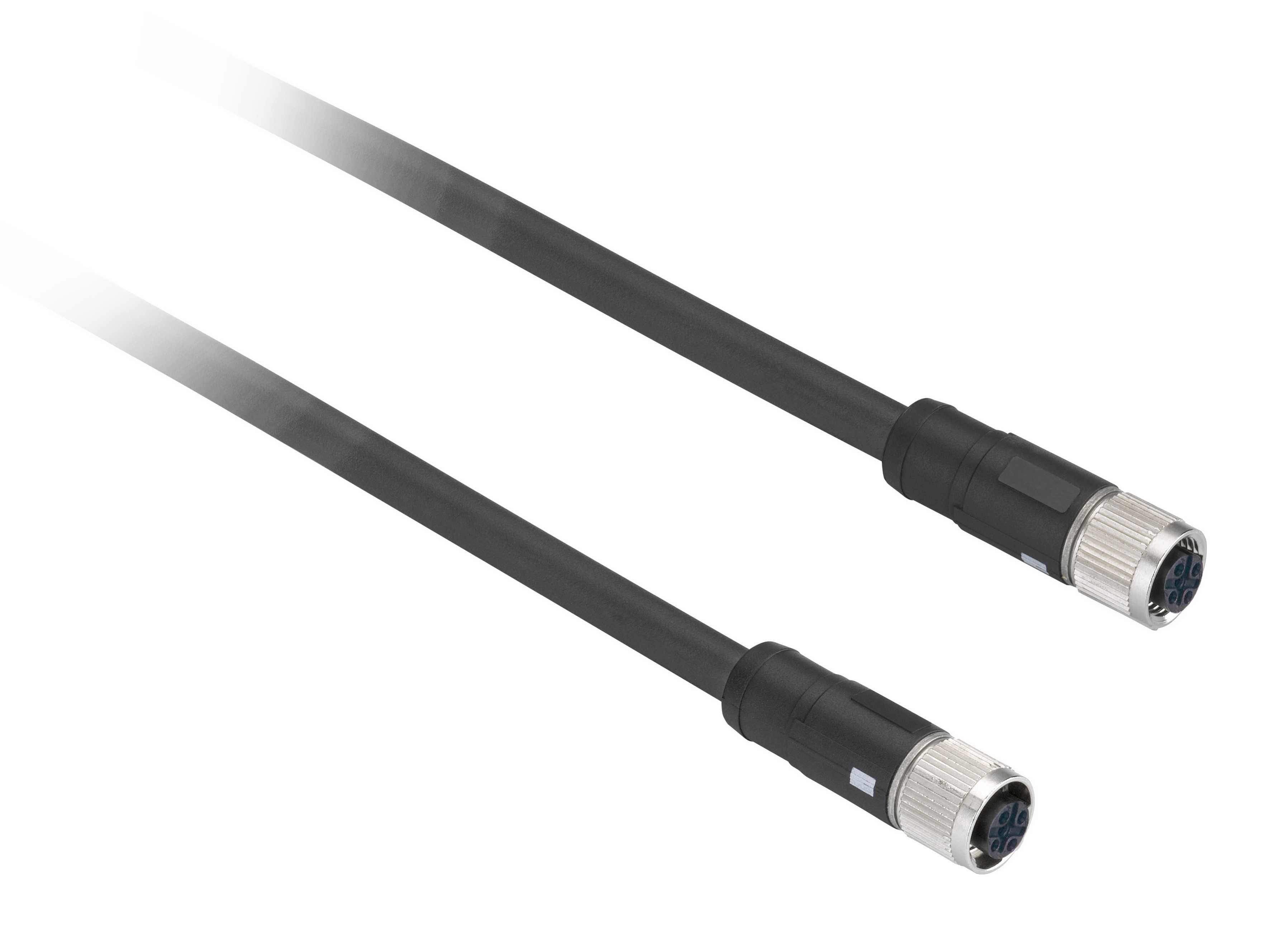 TMSS - PVC kabel M12 4p hun rett 15m
