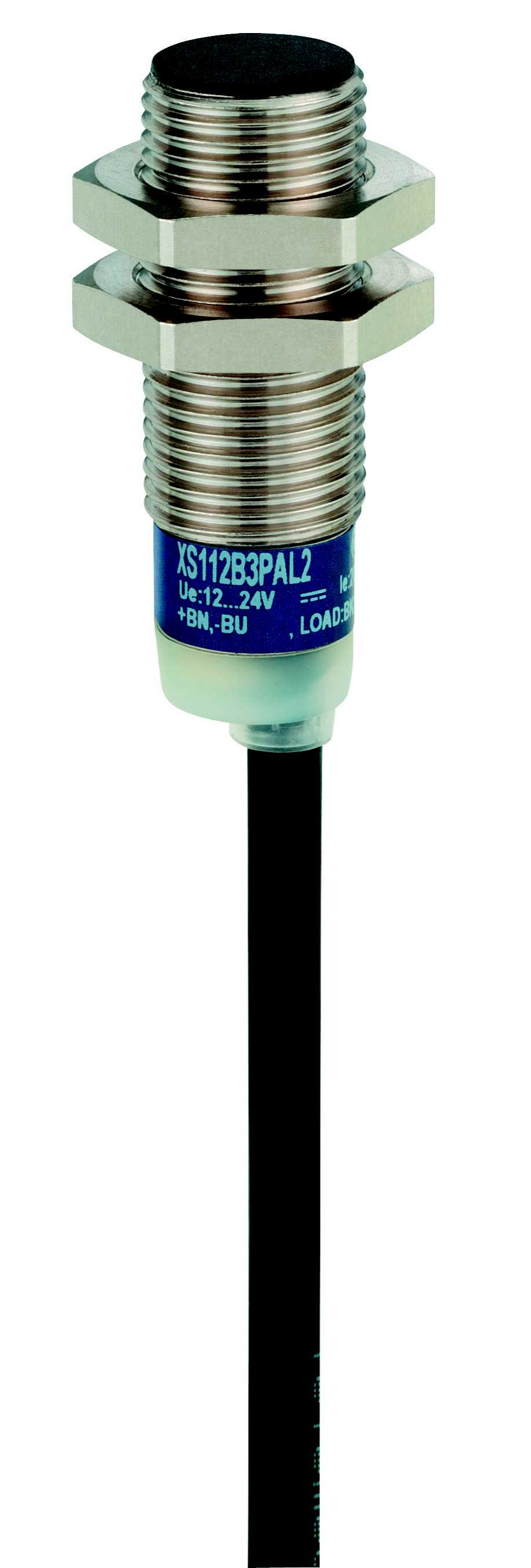 TMSS - XS112BLPAM12 Ind.giv M12 PNP no 24VDC M12