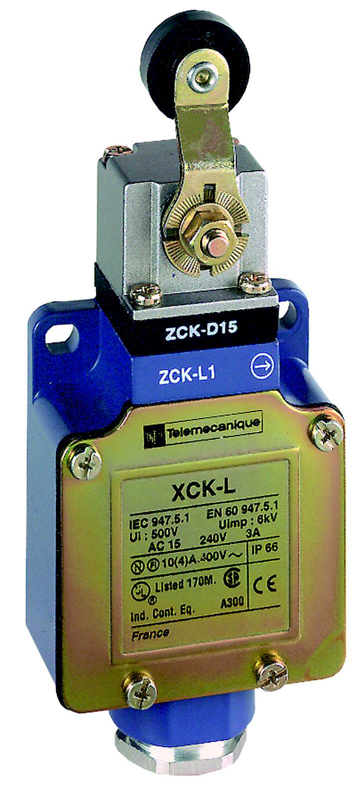 TMSS - XCKL115 Endebryter kort arm m/rulle