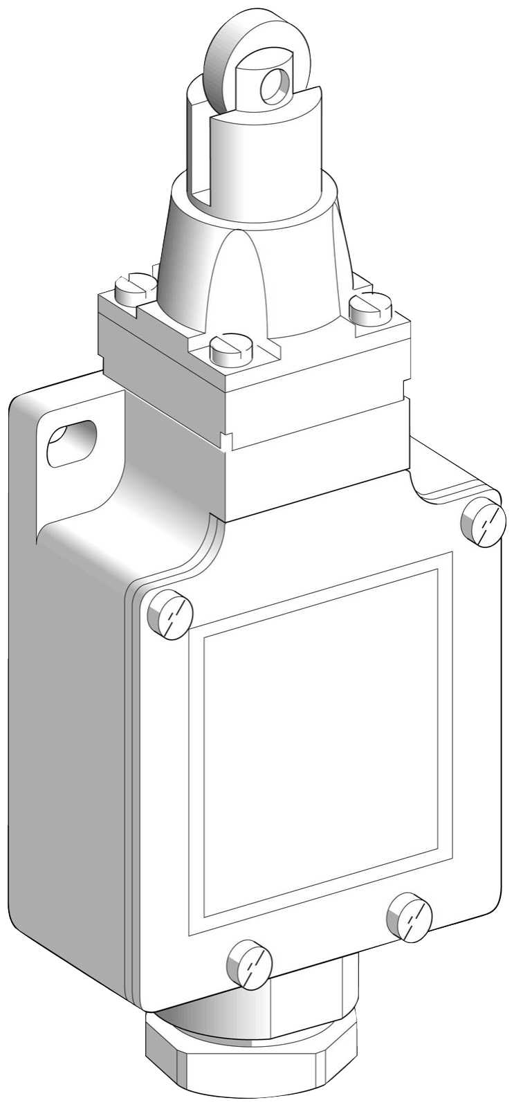 TMSS - XCKL102 Endebryter met.stempel m/rulle