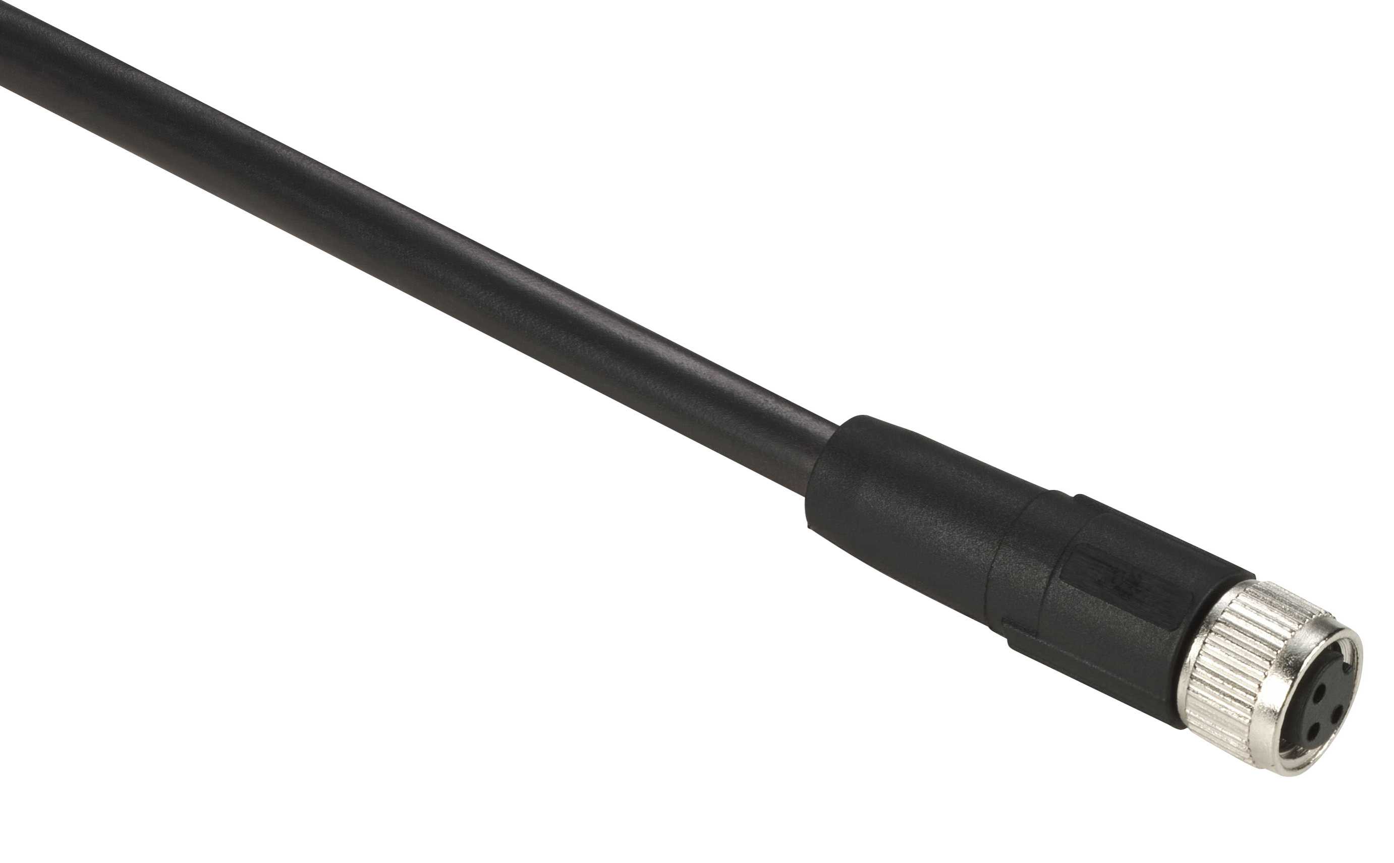 TMSS - XZCP0566L10 Plugg/kabel M8/3p hun rett 10m
