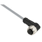 TMSS - XZCPV1241L10 Plugg/kabel , PVC, hun, M12, 4