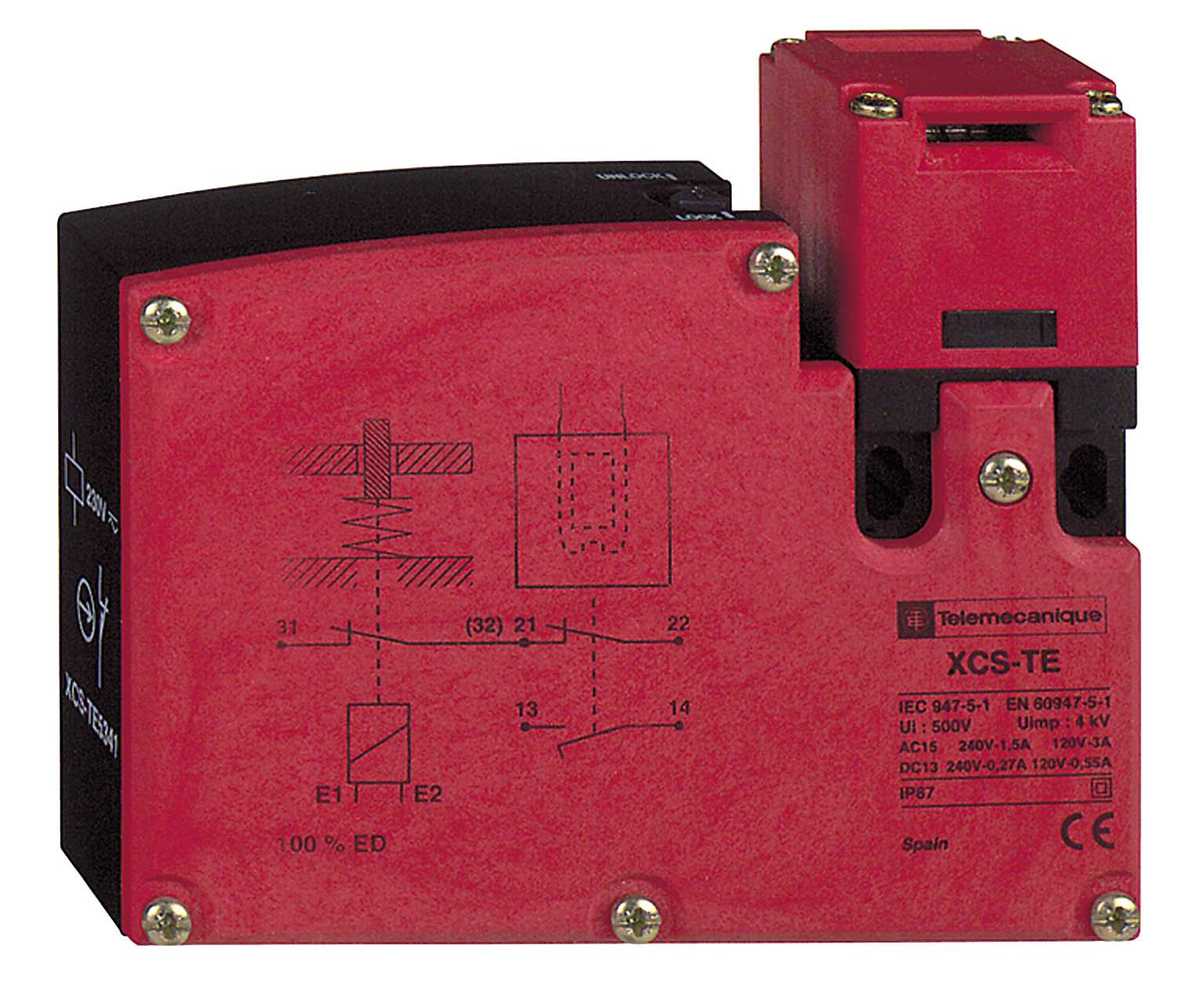 TMSS - XCSTE5311 SIKKERHETSENDEBRYTER M/MAGNET