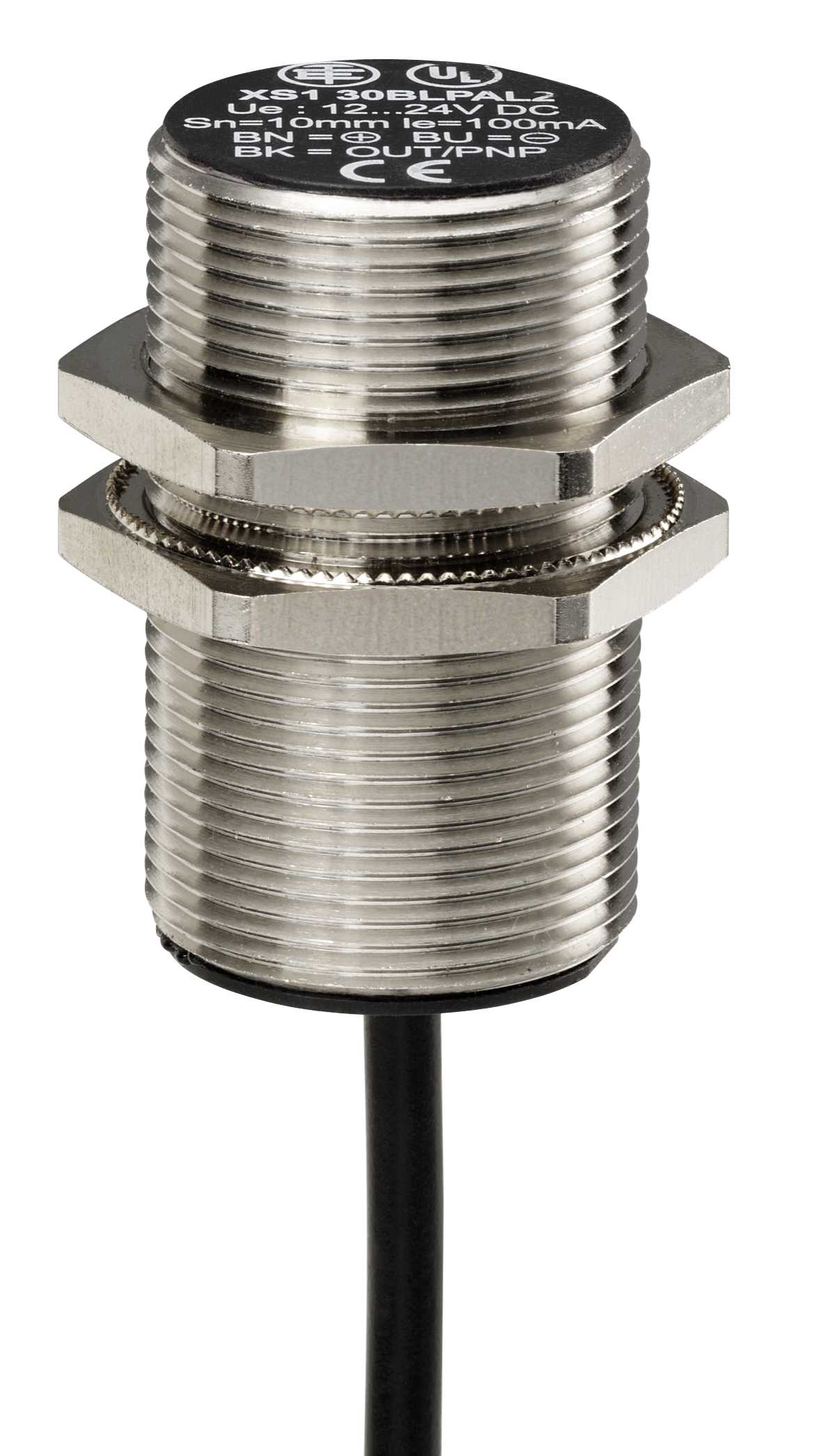 TMSS - Ind.giv.Ø30 sn=10mm NC,PNP,12-48Vdc