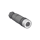 TMSS - XZCC12FDM50B Plugg M12/5 hun rett metall sk