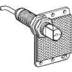 TMSS - XU9N18PP341W P. Refl rustfri PNP 2m kab 90°