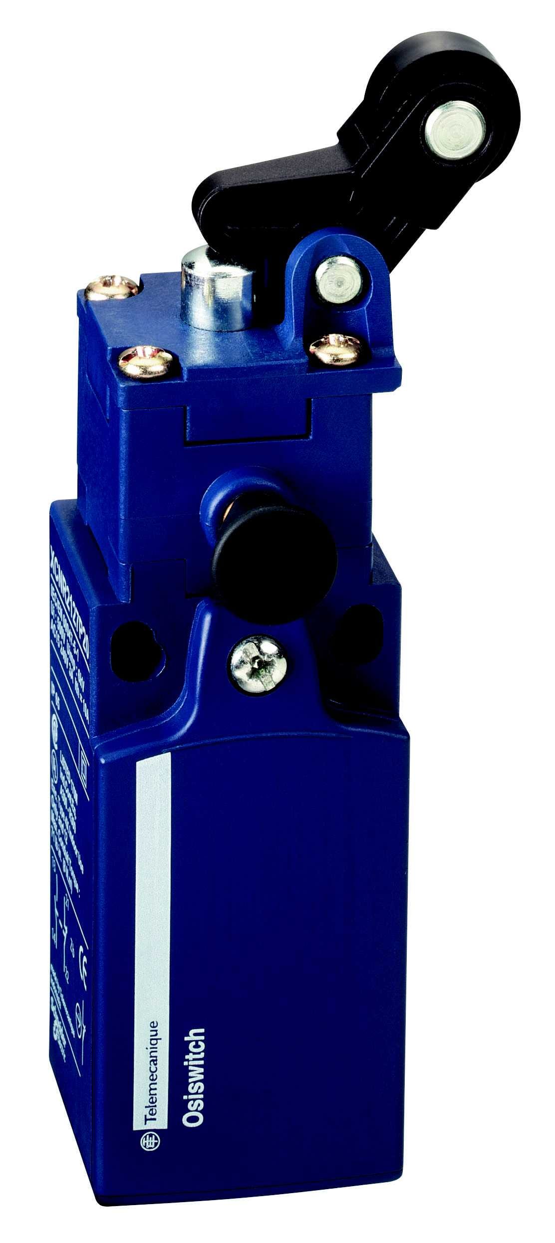 Telemecanique - XCNR2127G11 Endebryterhjul/arm NO+NC PG11