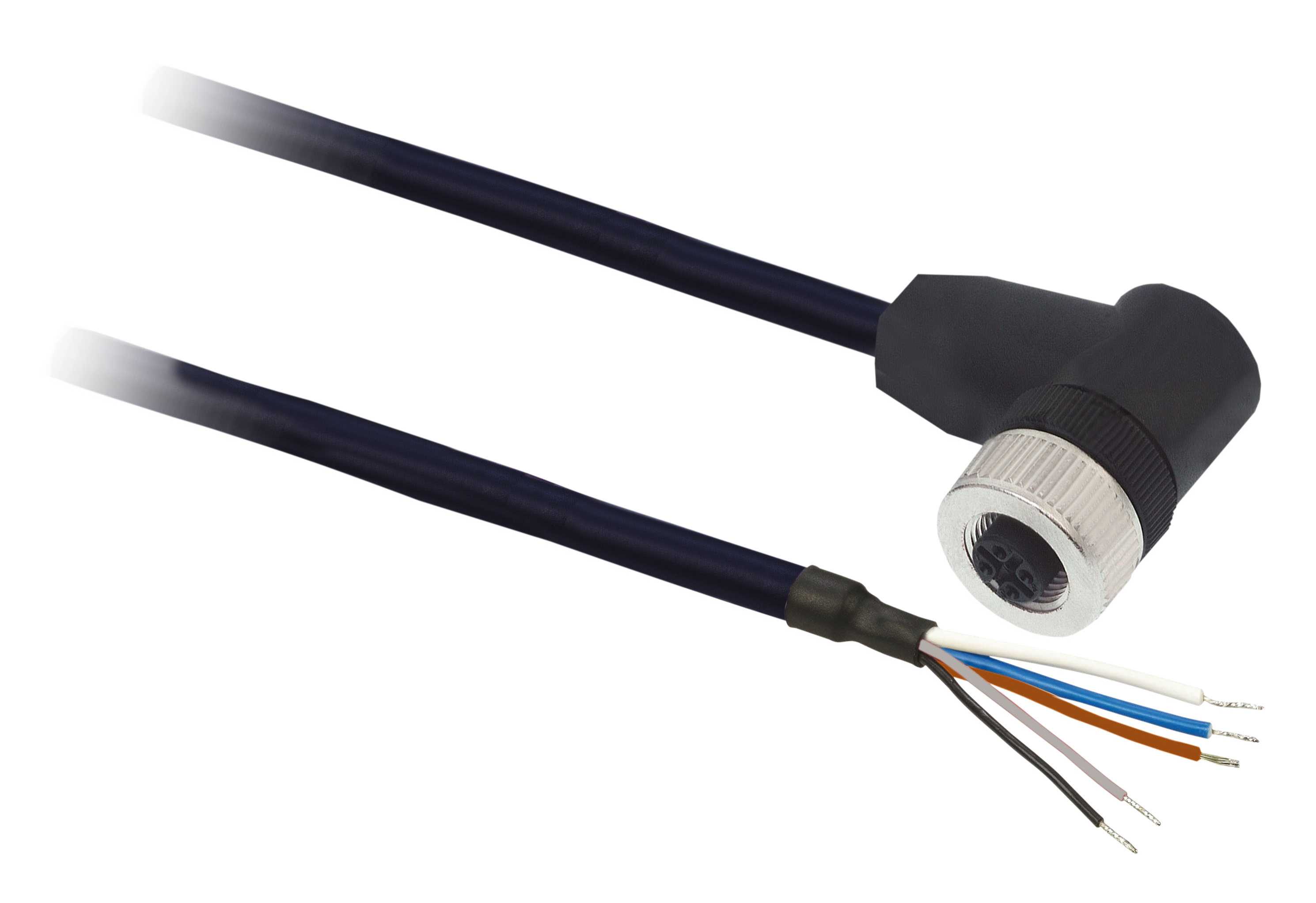 TMSS - XZCP1264L15 Kabel M12 Hun 90° 5 poler 15m