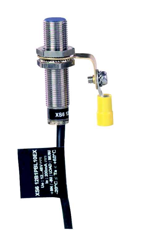 TMSS - Induktiv sensor M12 sylindrisk PNP NC Sn= 4 mm med 10 m kabel i ATEX