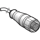 TMSS - XZCP1169L10 Plugg/kabel M12/4p hun rett 10
