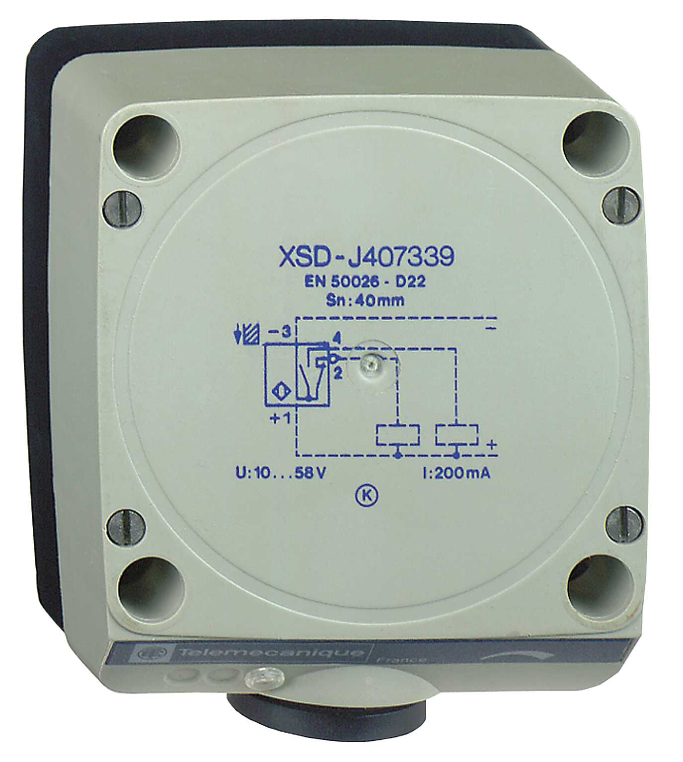 TMSS - 12-48DC PNP Sn=40mm NO/NC