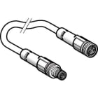 TMSS - PVC kabel M8-M8 3P rett 2m