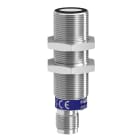 TMSS - Ultralydsensor metal M18 PNP NO/NC 1m M12. Med synkronisering