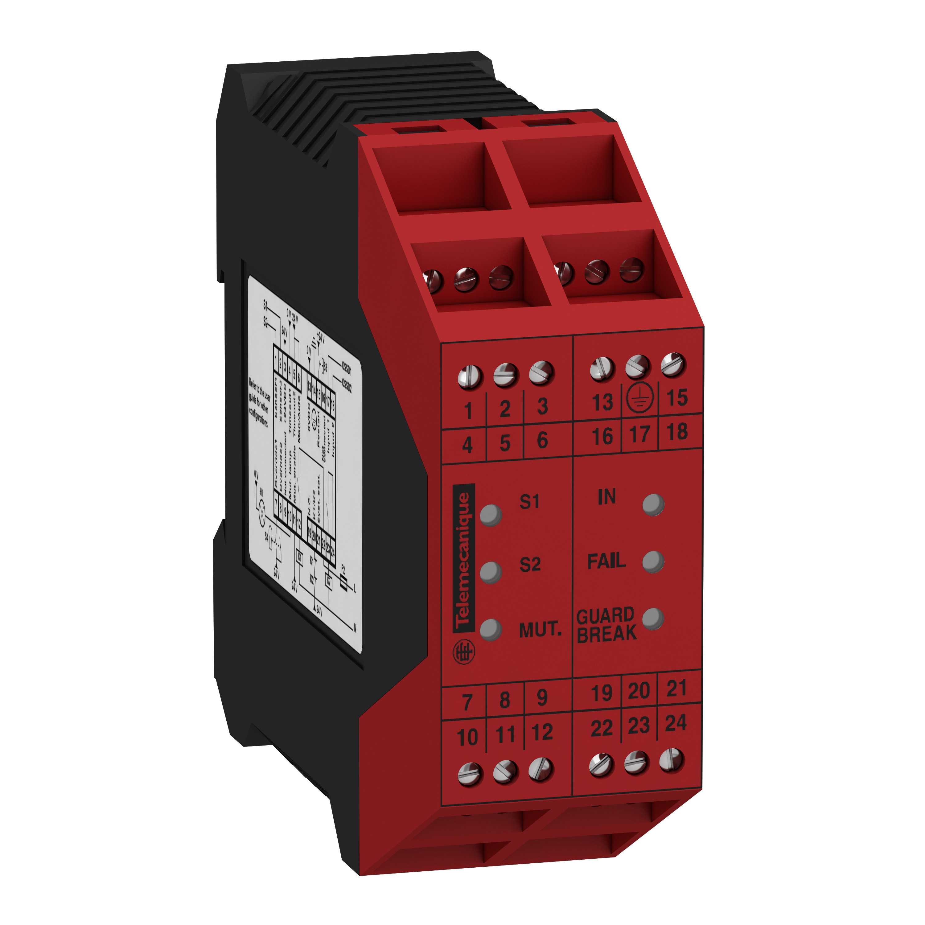 TMSS - XPSLCMUT1160 Muting modul til lysgardiner