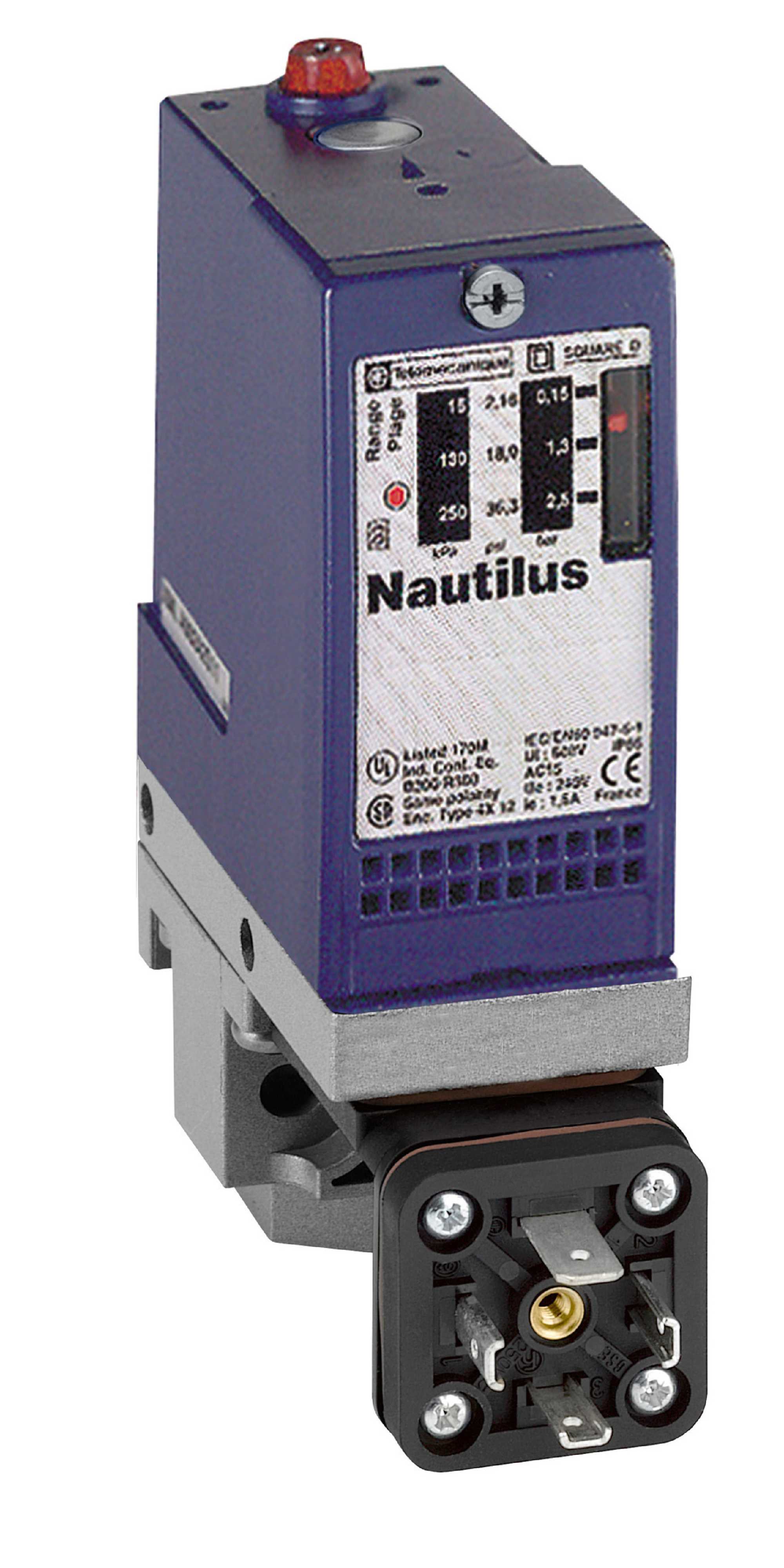 TMSS - Pressostat 35 bar, DIN tilkobling