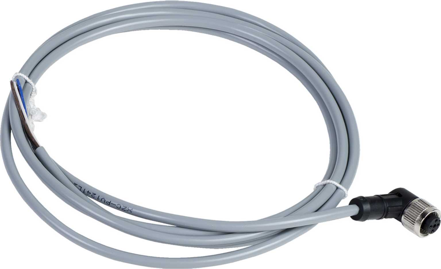 TMSS - PVC kabel M12 4p hun vinkel20m