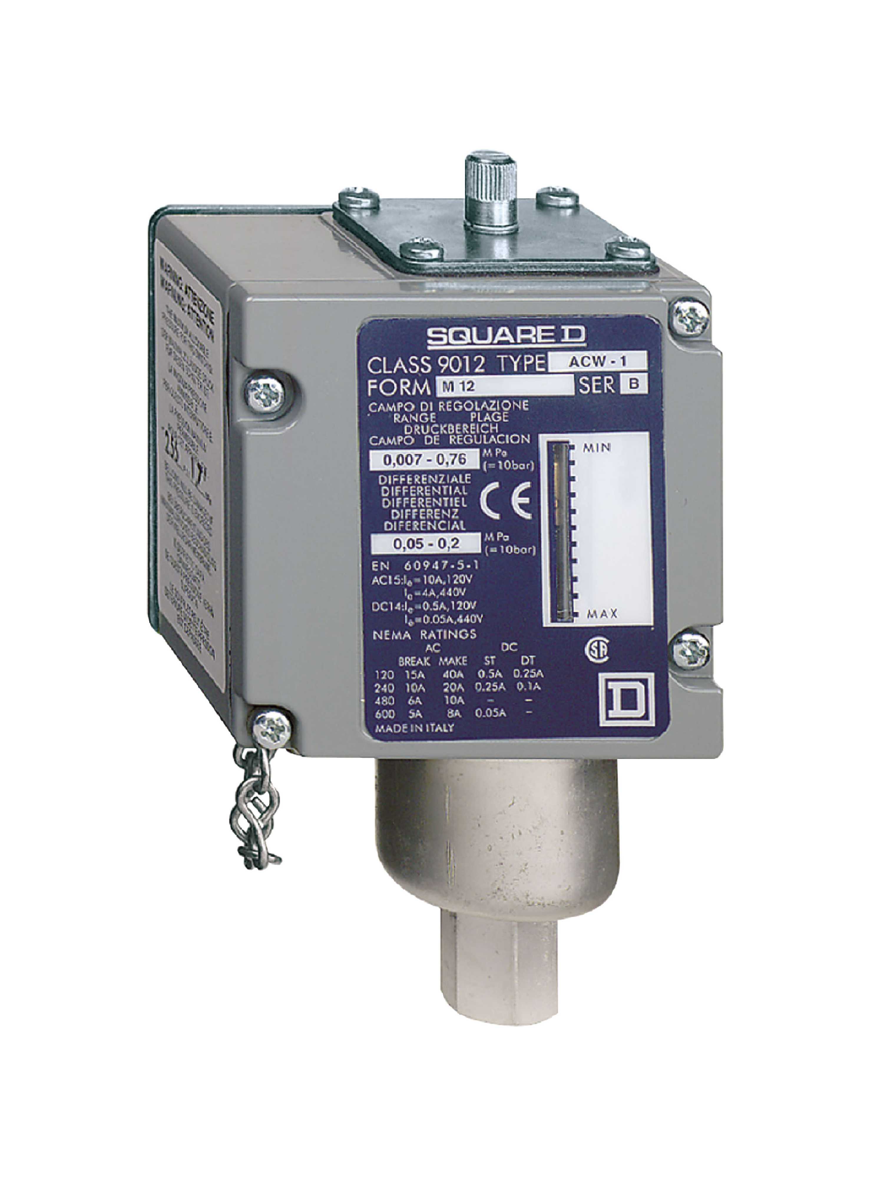 TMSS - Elektromekanisk trykk 5,2bar G