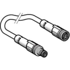 TMSS - PVC kabel M8-M8 4P rett 10m