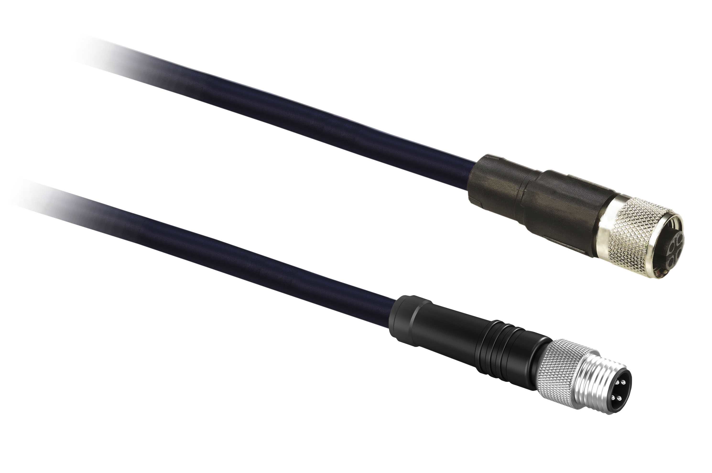 Schneider Electric - Jumper PVC M8 lige han/M12 hun