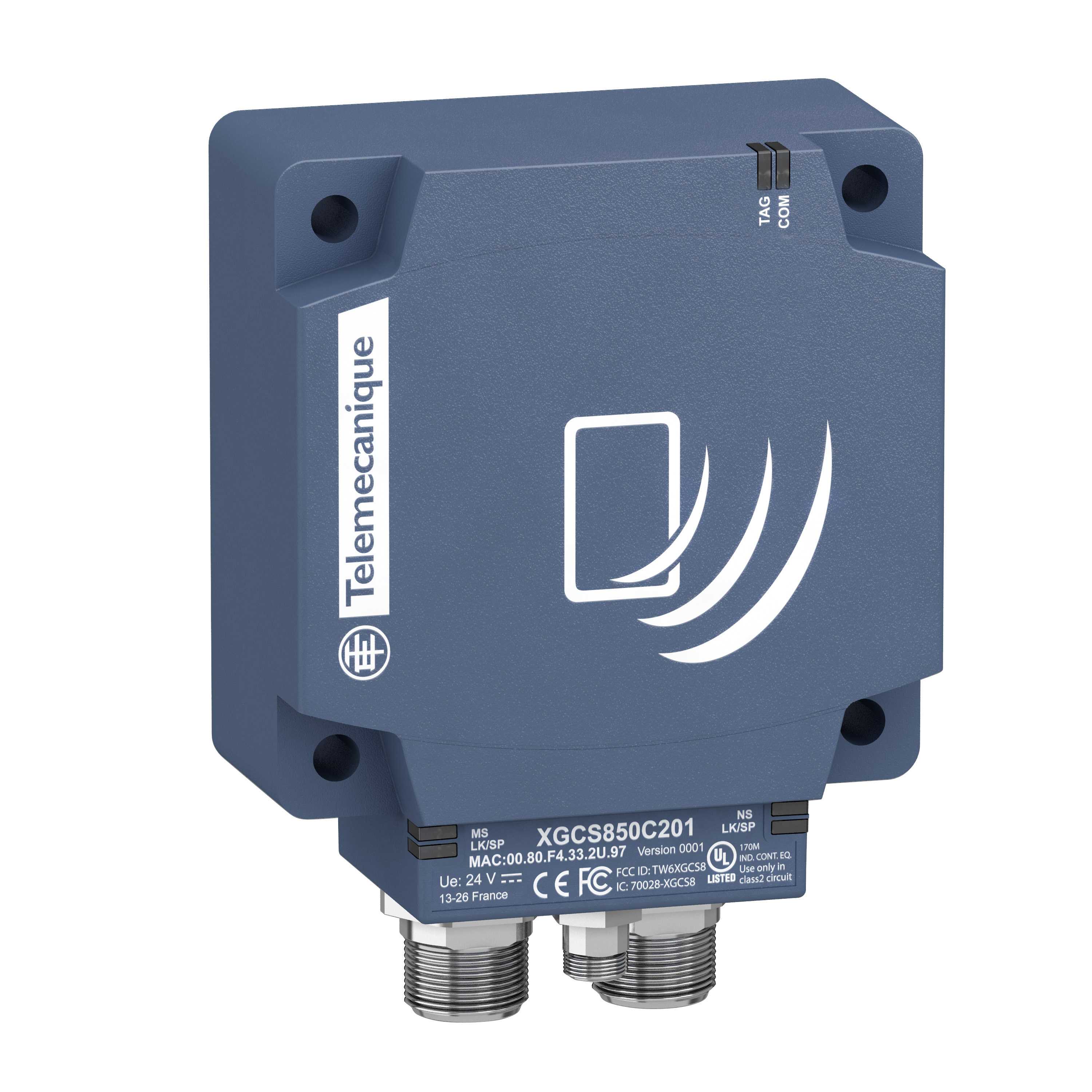 TMSS - RFID smart antenna 2xM12 ether