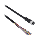 TMSS - Telemecanique PUR kabel M12 12p hun lige 10m