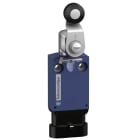 TMSS - Telemecanique endebryter metall NC+NO snap - arm med plastrulle - AMP