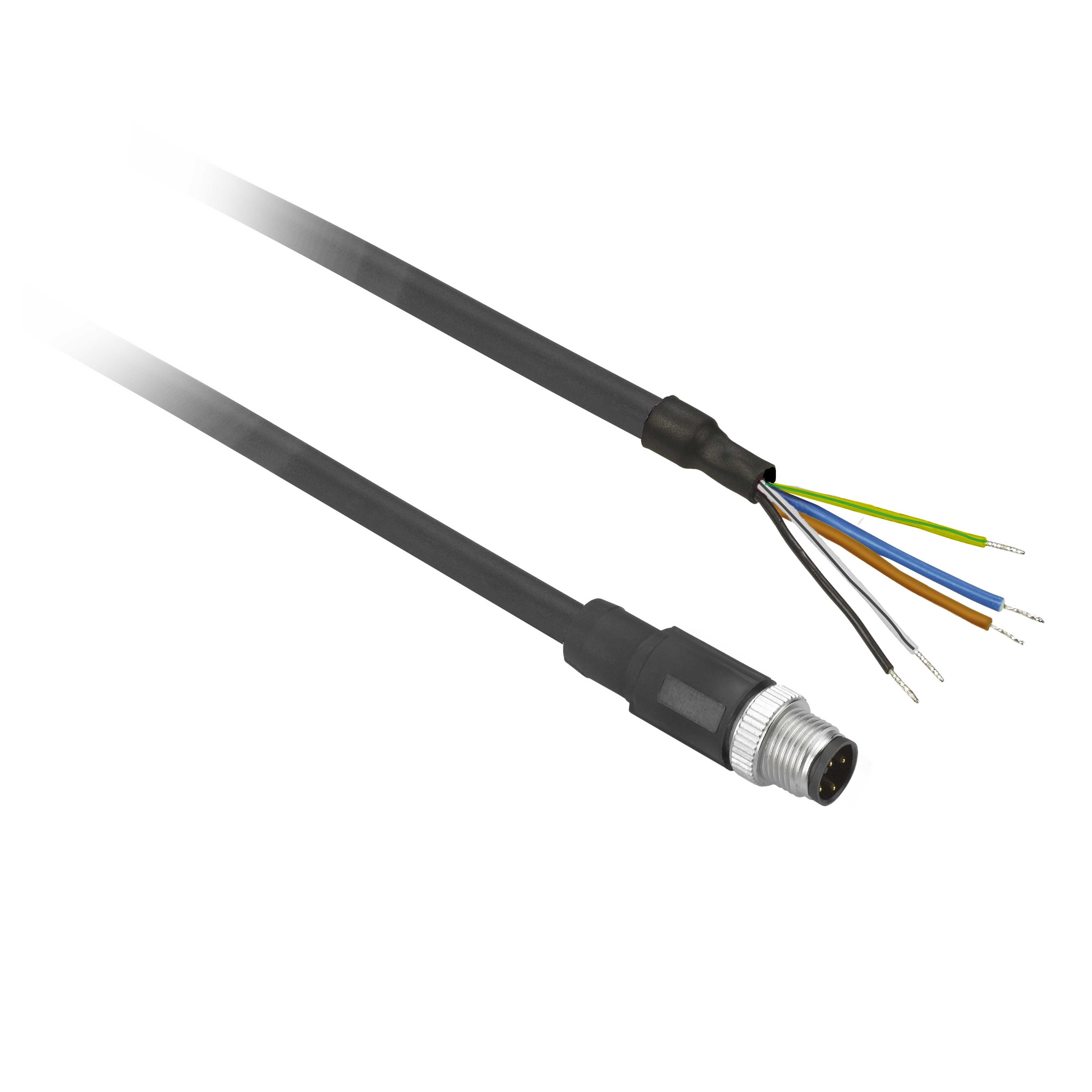 TMSS - XZCP1564L2 Plugg/kabel M12/5p han rett 2m