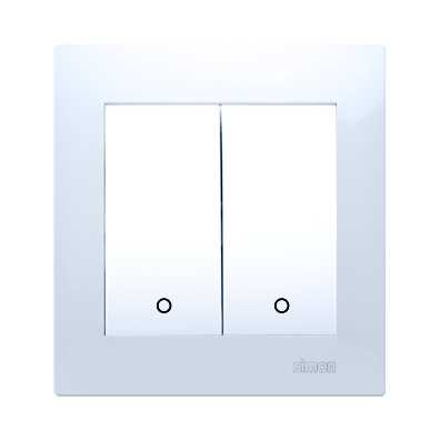 Urmet - BRYTER INF 16/2+2 SK HVIT