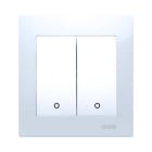 Urmet - BRYTER INF 16/2+2 SK HVIT