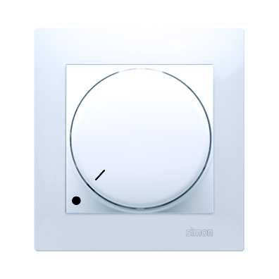 Kontakt Simon - DIMMER LED 2POL HVIT