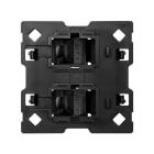 Kontakt Simon - Adapter for dobbel RJ45 Tapas