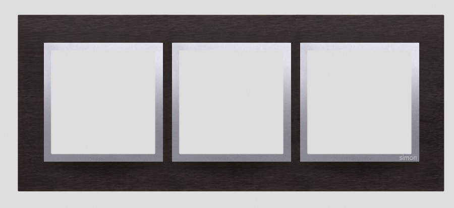 Kontakt Simon - 3-hulls aluramme Yin Inox