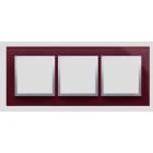Kontakt Simon - 3-hulls glassramme Tempting Plum