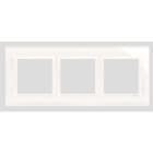 Kontakt Simon - 3-hulls glassramme White Pearl