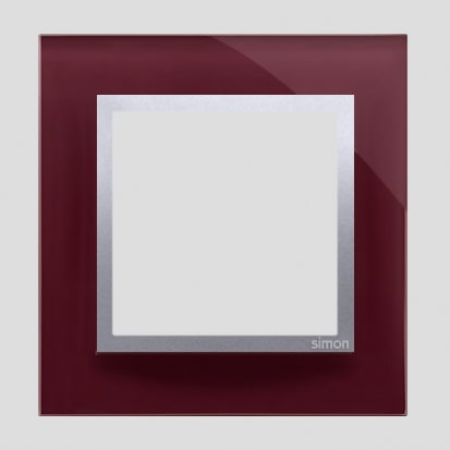 Kontakt Simon - 1-hulls glassramme Tempting Plum