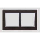 Kontakt Simon - 2-hulls aluramme Yin Inox