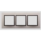 Kontakt Simon - 3-hulls aluramme Satin Dusk