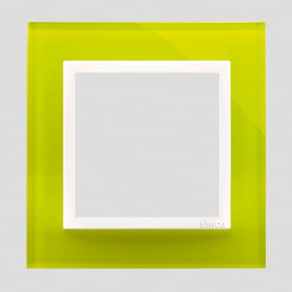Kontakt Simon - 1-hulls glassramme Lime Sorbet