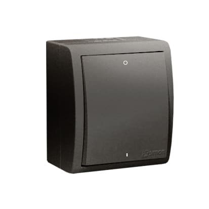 Kontakt Simon - Bryter 10/2 påvegg IP54 Antr
