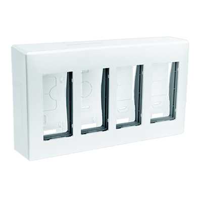Kontakt Simon - Pvg ramme 4 modul Cima 500 Hvi