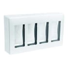 Kontakt Simon - Pvg ramme 4 modul Cima 500 Hvi