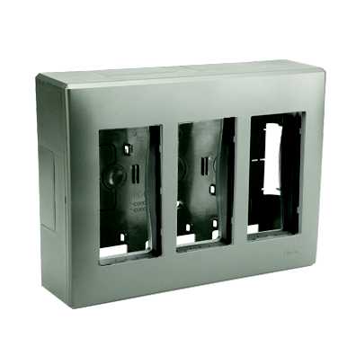 Kontakt Simon - Pvg ramme 3 modul Cima 500 Alu