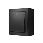 Kontakt Simon - Bryter X4 2-pol IP44 påvegg 1